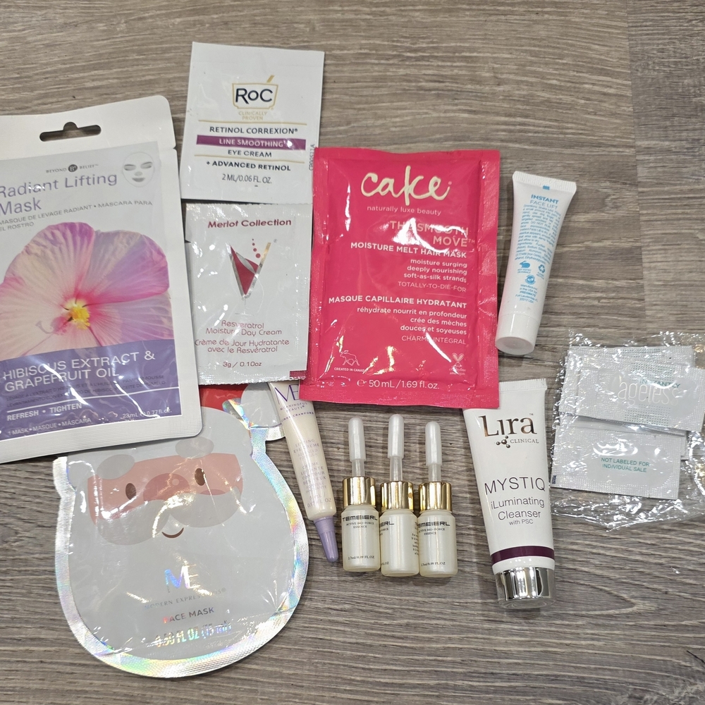 Skincare and Beauty Sample Set